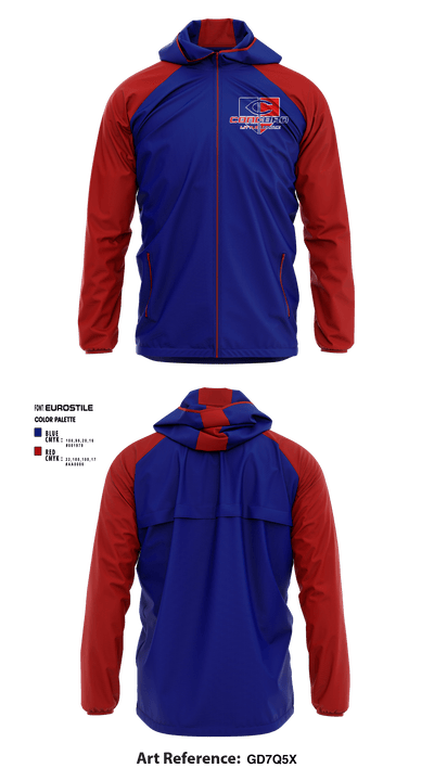 Concord Little League 2205612 Windbreaker - 1