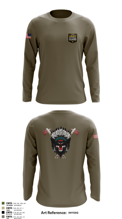 Apache 10748553 Long Sleeve Performance Shirt - 6