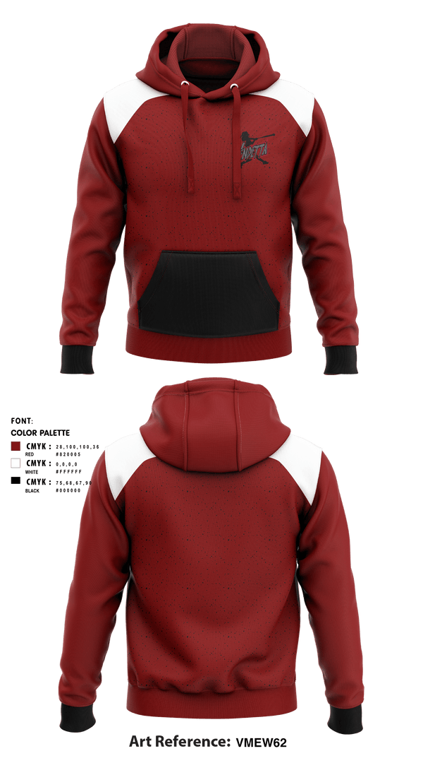 Hoodie, Vandetta (Brimhall), Softball, Teamtime, Team time, sublimation, custom sports apparel, team uniforms, spirit wear, spiritwear, sports uniforms, custom shirts, team store, custom team store, fundraiser sports, apparel fundraiser