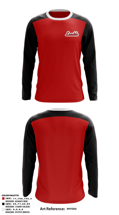 Leaside Baseball Association 14491628 Long Sleeve Performance Shirt - 1
