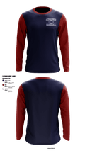 Oceanside Little League 16268052 Long Sleeve Performance Shirt - 1