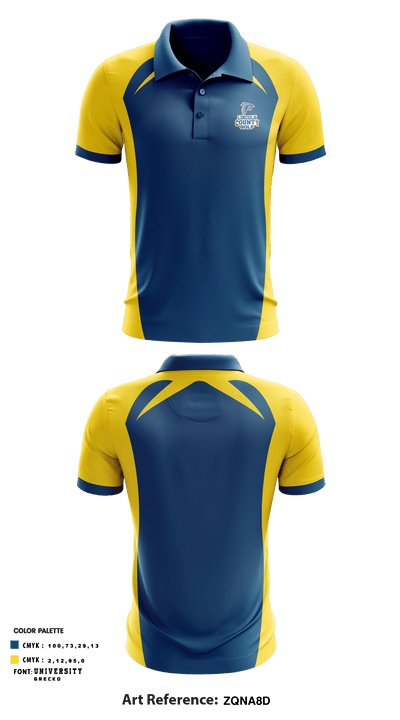 Lander University Golf 32348793 Short Sleeve Performance Polo - 1