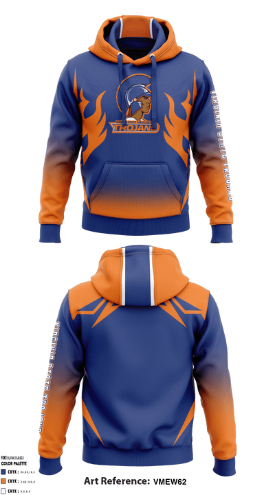 Virginia State Trojans 14558954 Hoodie - 1