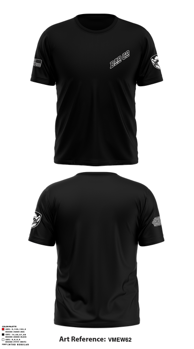 3BEB, Bad Co 50858334 Short Sleeve Performance Shirt - 2