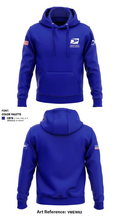 United States Postal Service 27586367 Hoodie - 1
