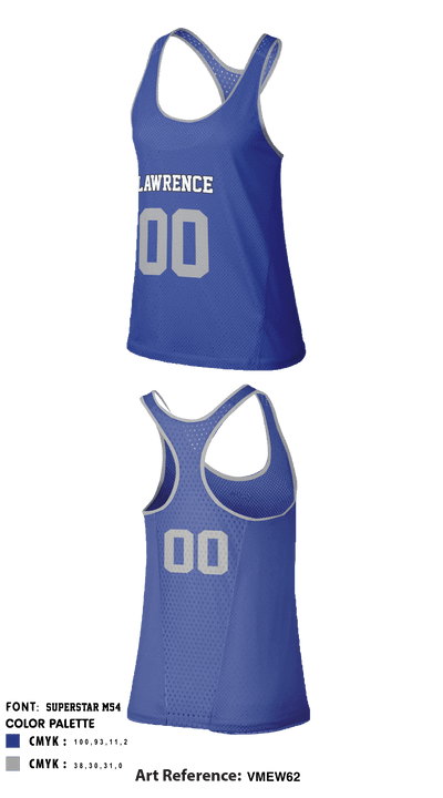 Lawrence High School field hockey 89745039 Tank Top - 2