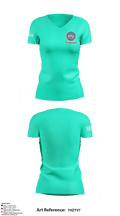 TF Kraken 9944136 Women's Short Sleeve V-neck Shirt - 3