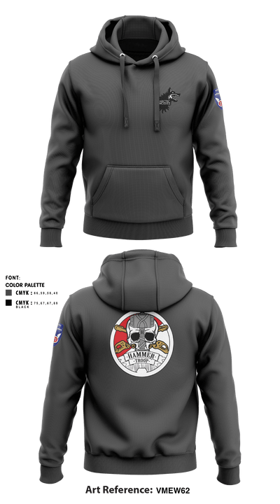 HHT, 5-1 CAV 78942077 Hoodie - 2