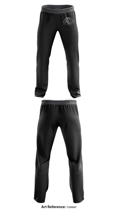 Rutland High School Basketball 66732661 Sweatpants - 1