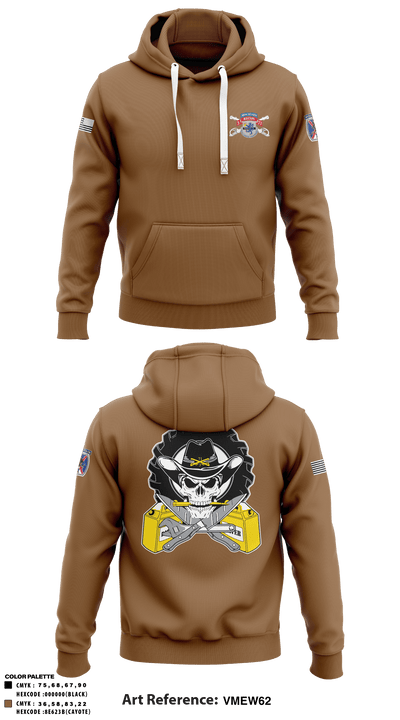 Diesel, 3-71CAV 45358168 Hoodie - 7