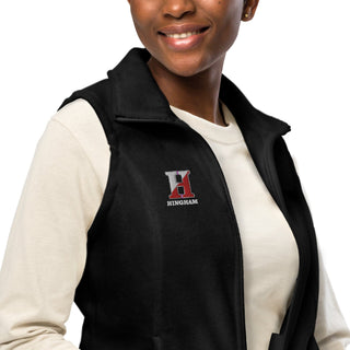 Hingham High School 58951537 Women’s Columbia fleece vest - 1